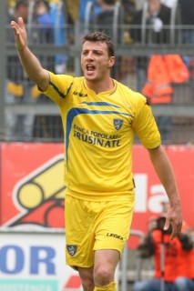 Daniel Ciofani, attaccante del neopromosso Frosinone (fonte foto: tuttomercatoweb.com)