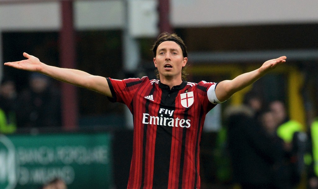 Riccardo Montolivo, leader del centrocampo del Milan
