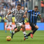 Marco D'Alessandro dell'Atalanta in azione contro Dybala