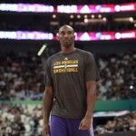 Yao Ming &amp; Kobe Bryant Attend NBA Fans Appreciation Day