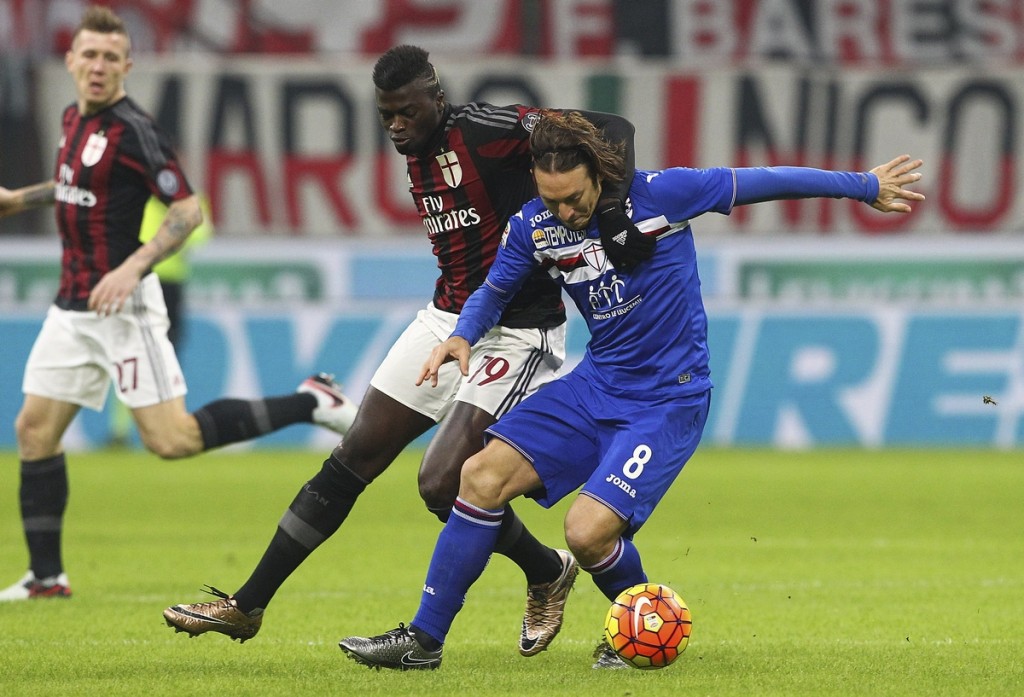 Edgar Barreto e Niang, qui in Milan - Samp di campionato