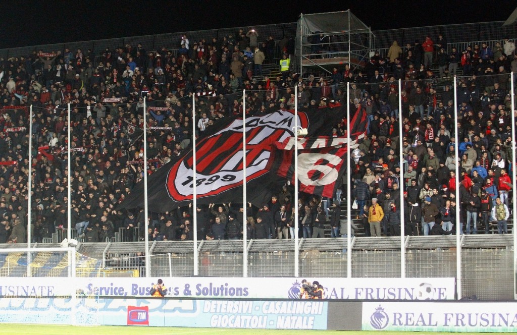 Tifosi del Milan a Frosinone, Serie A (credits: GETTY Images)