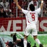Inzaghi, maglia numero 9 del Milan nel 2007, Getty Images