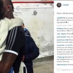 Mario Balotelli e la figlia Pia, fonte immagine Profilo Instagram Mario Balotelli