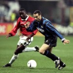 Giuseppe Bergomi and Andy Cole