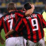 Shevchenko e Inzaghi, bandiere del Milan