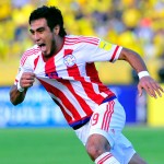 Dario Lezcano, attaccante del Paraguay e dell'Ingolstadt. E' stato accostato al Milan