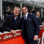 Paolo Bonolis e Dejan Stankovic