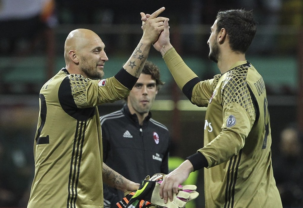 Christian Abbiati Gianluigi Donnarumma Milan