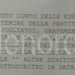 Telegramma licenziamento Antonio Cassano