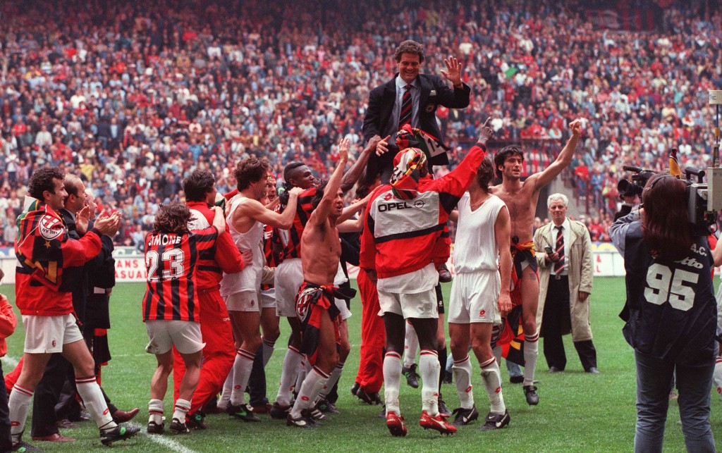 Fabio Capello, dopo uno scudetto rossonero, Getty Images