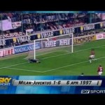 Milan-Juventus 1-6, 1997, Getty Images