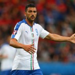 Graziano Pellè, attaccante dell'Italia ad Euro 2016