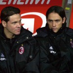 Inzaghi e Redondo, Milan, Getty Images