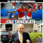 Galliani e gli sfottò dei tifosi, fonte Facebook