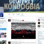 Il profilo Twitter di Geoffrey Kondogbia
