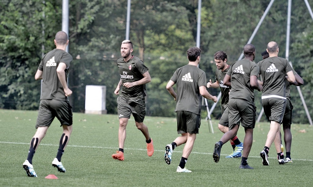 allenamento Milan Milanello