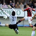 Gol Inzaghi Milan-Novara