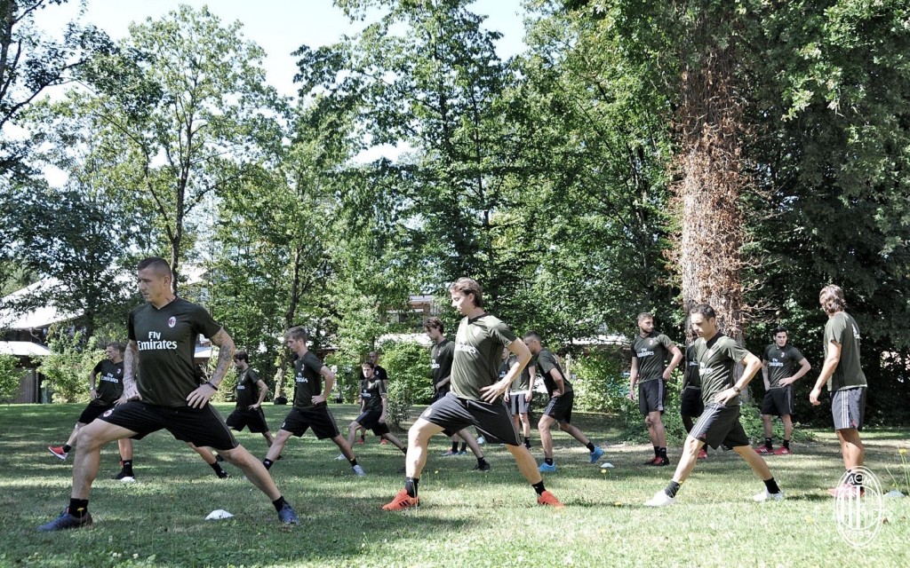 stretching Milan