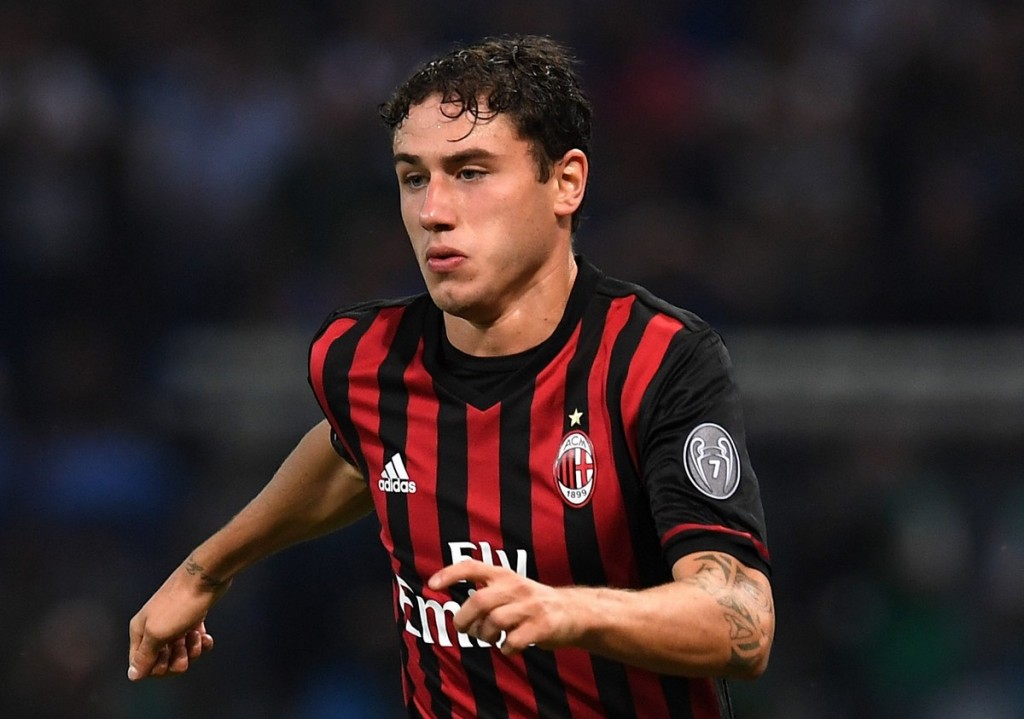 Davide Calabria, terzino del 1996 in forza al Milan e all'Italia Under 21