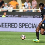 Franck Kessié, centrocampista dell'Atalanta, piace al Milan