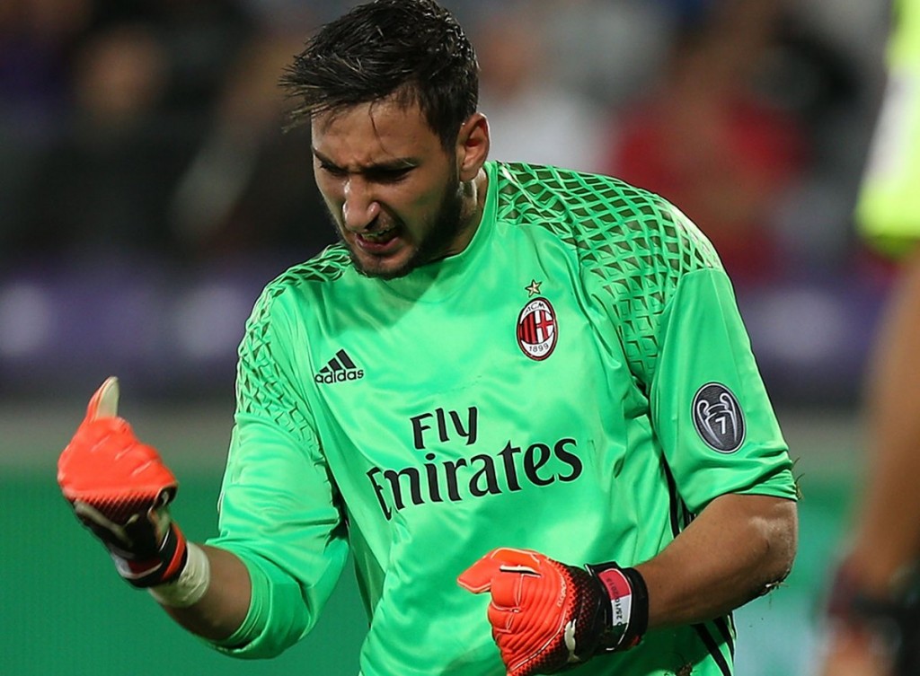 Gianluigi Donnarumma Milan Serie A