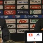 Vincenzo Montella in conferenza, foto Gazzetta.it