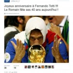 L'errore della Fifa su Totti, fonte Twitter Fifa