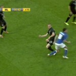 L'infortunio di Montolivo in Nazionale nel 2014, foto Sportmediaset