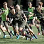 Allenamento Milan Milanello