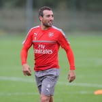 Santi Cazorla, centrocampista dell'Arsenal accostato al Milan
