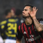 L'esultanza di Suso in Milan-Inter 2-2