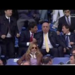 Adriano Galliani in Lecce-Milan 2011, foto youtube.com