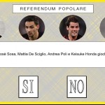 Lla finta scheda elettorale per il referendum proposto dai tifosi (Facebook)