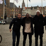 Carlos Bacca in visita a Brugge