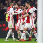 L'Ajax festeggia un gol, Getty Images
