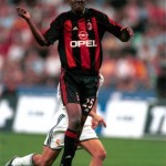 Roque Junior in maglia rossonera