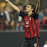 L'esultanza di Inzaghi in Milan-Ajax