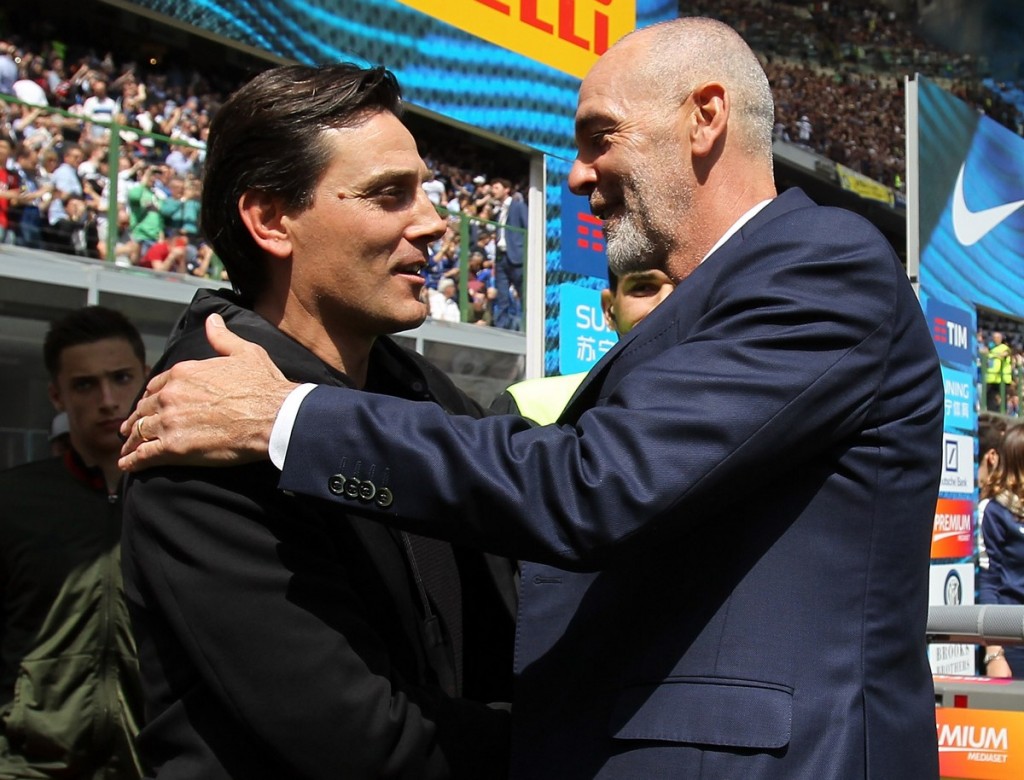 Montella Pioli Inter-Milan