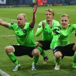 Ajax, Dolberg e compagni esultano in Europa League, foto Getty Images