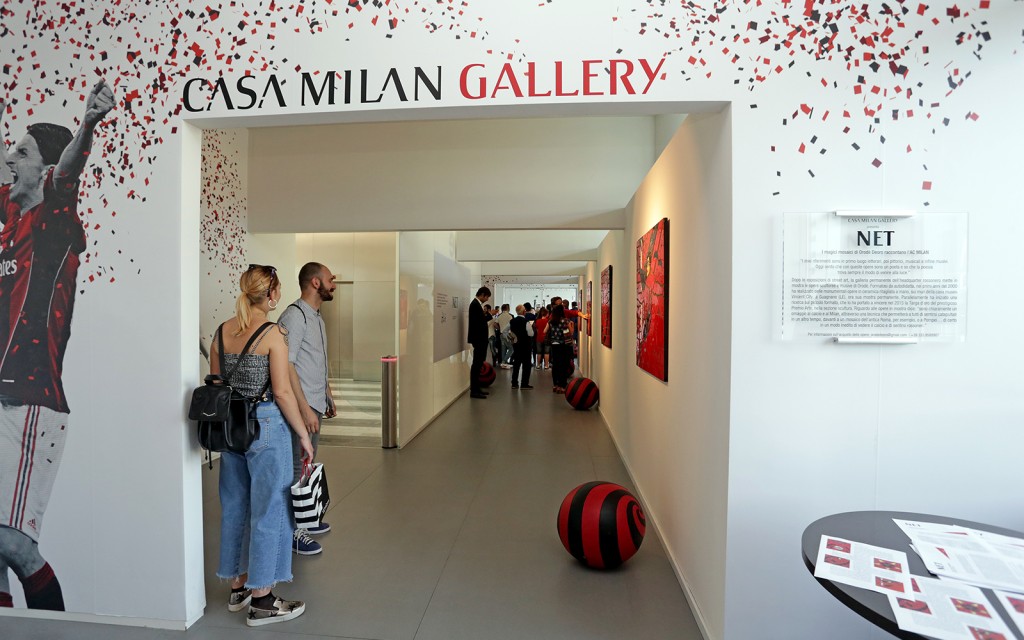 Mostra NET a Casa Milan, foto @acmilan