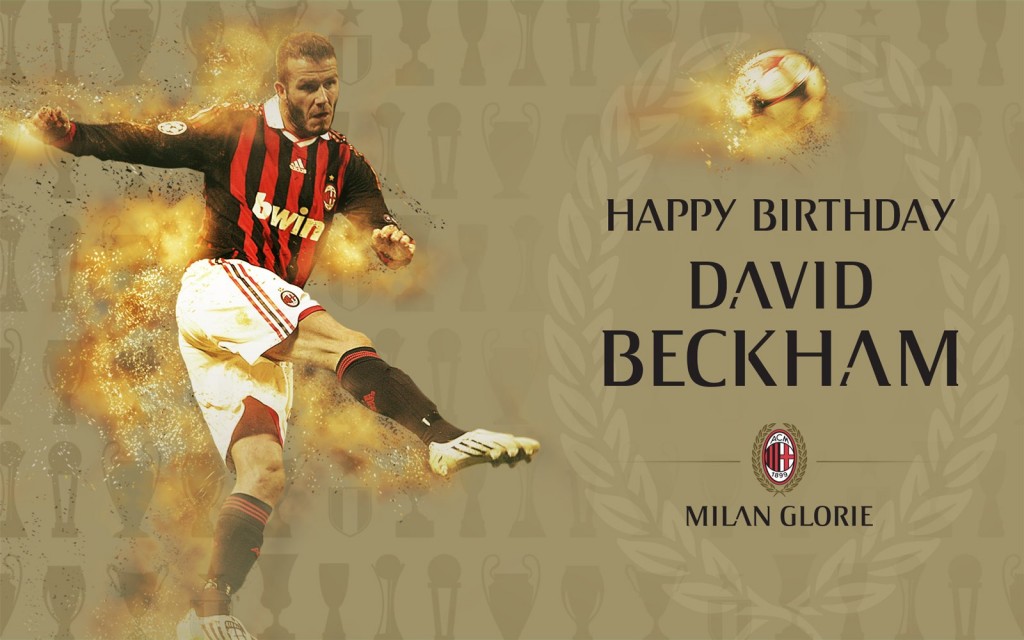 beckham compleanno