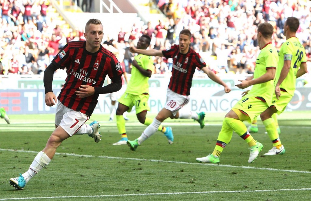 Gerard Deulofeu Milan-Bologna