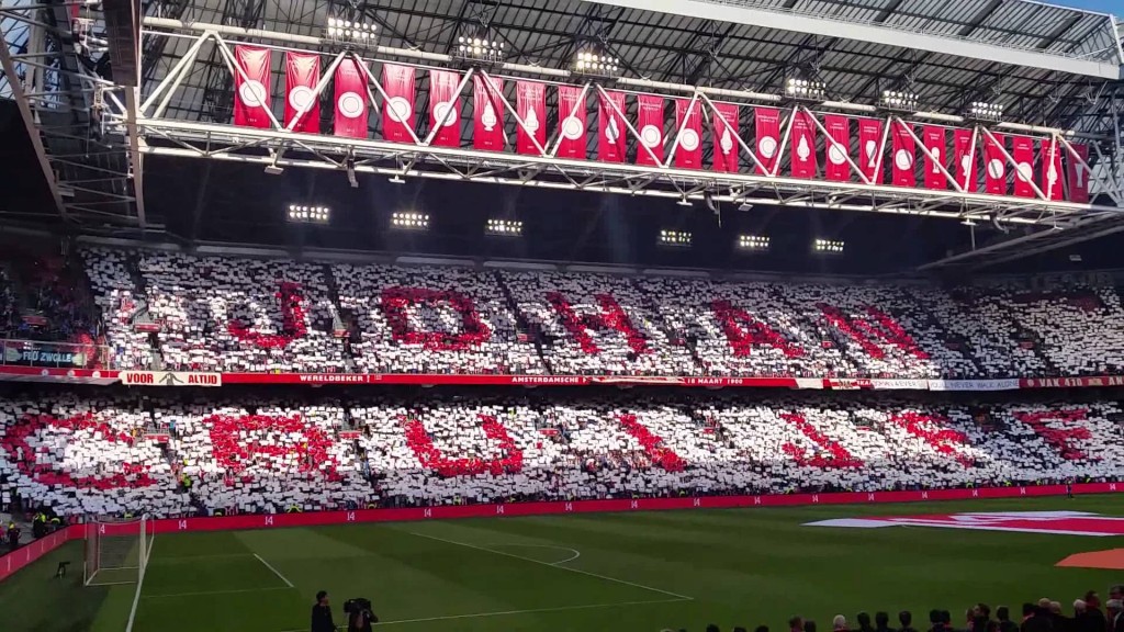 Un particolare della Johan Cruijff Arena