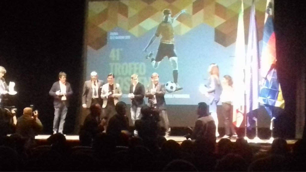 Vincenzo Montella alla presentazione del Trofeo Dossena.