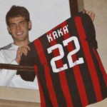 Ricardo Kakà resta al Milan nel gennaio 2009, foto Globoesporte