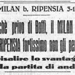 Milan-Ripensia (La Gazzetta dello Sport, 1938).