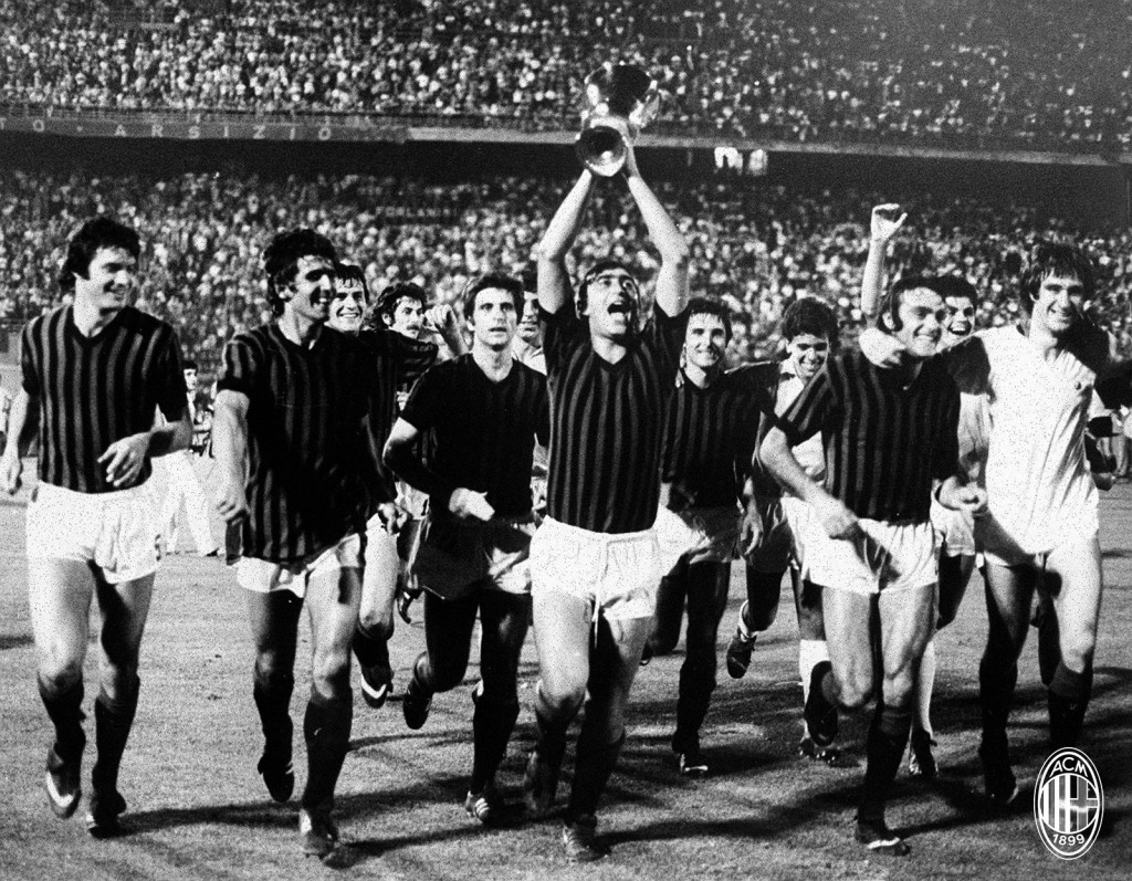 Milan Coppa Italia 1977