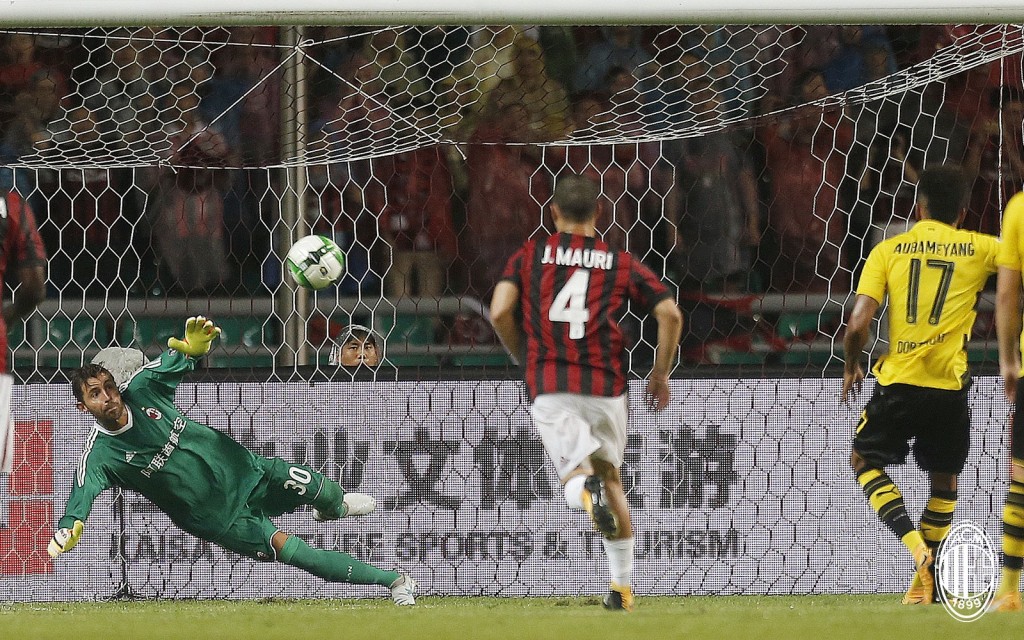 Aubameyang Milan BVB