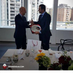 Fassone pranzo Uefa con lo Shkendija